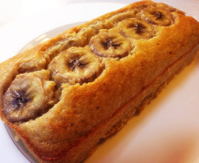 簡単*ココナッツオイルのバナナケーキ